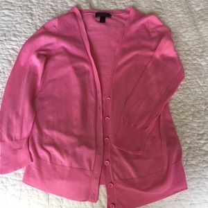 J. Crew Quarter- sleeve cardigan